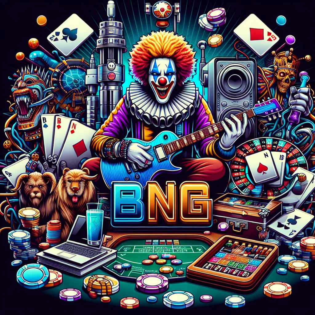 BNG電子 搖滾小丑：集鴻運 玩法介紹｜特殊功能、免費旋轉與遊戲體驗解析